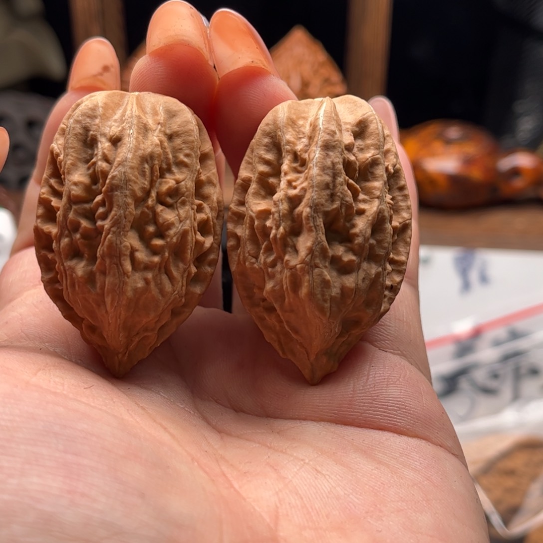 文玩核桃把件关东木子家楸大胖89