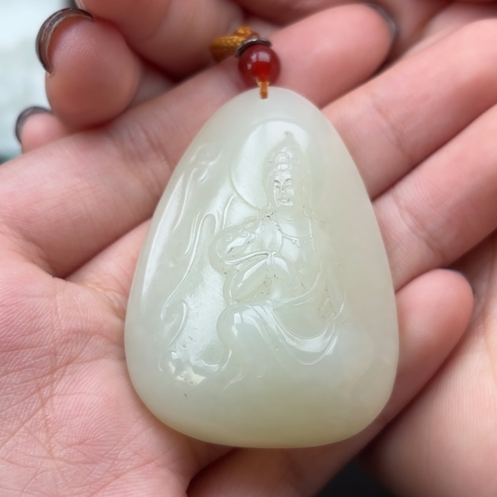 未镶嵌和田玉挂件付*