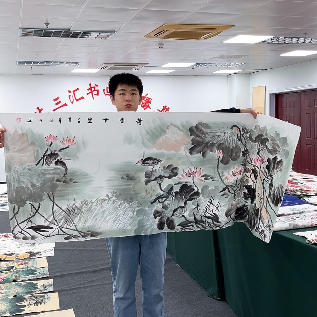 国画宣纸国画纯手绘作品