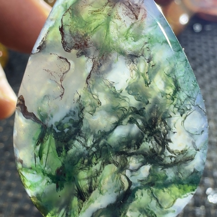 禅***生玛瑙/玉髓未镶嵌颈饰