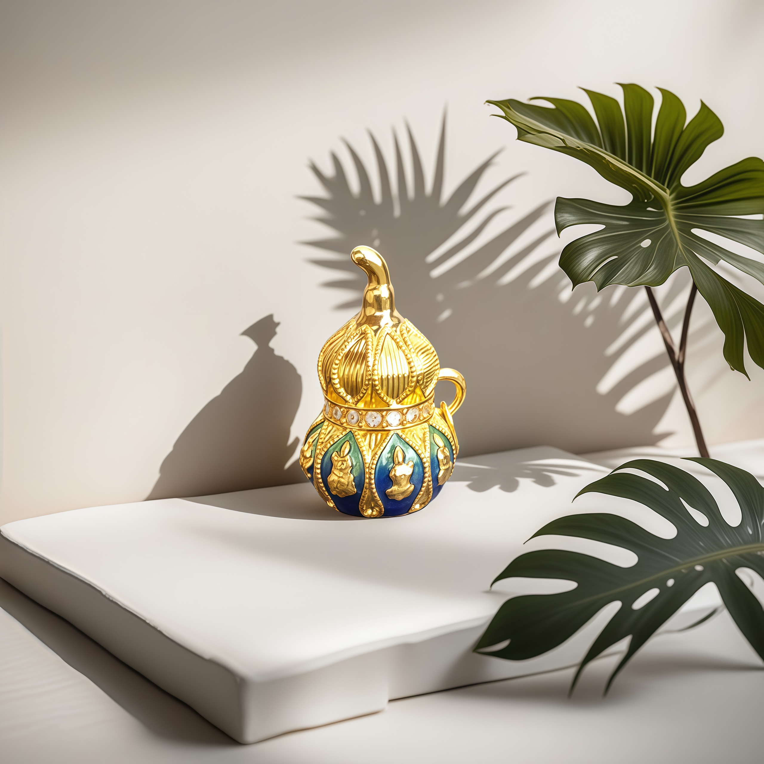 【媛媛】18K金八宝华彩渐变葫芦吊坠合集 卡约12*21mm