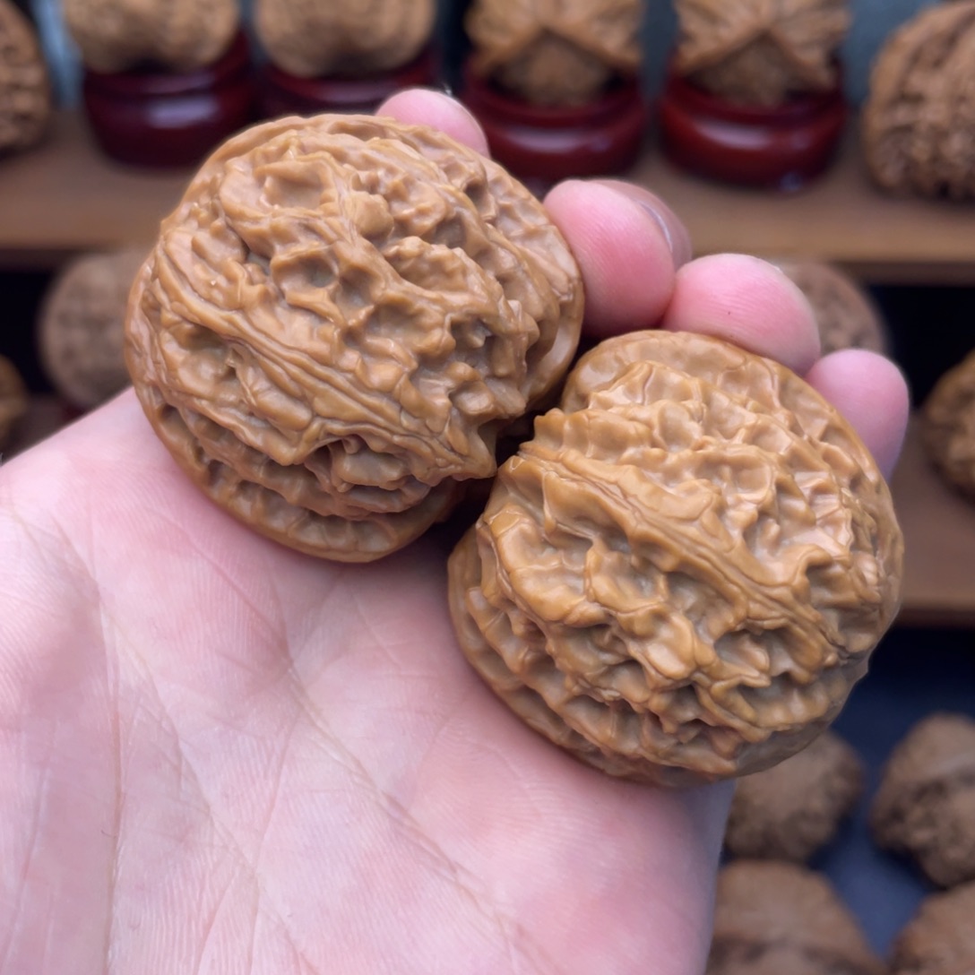 不***干吊坠文玩核桃苹果39