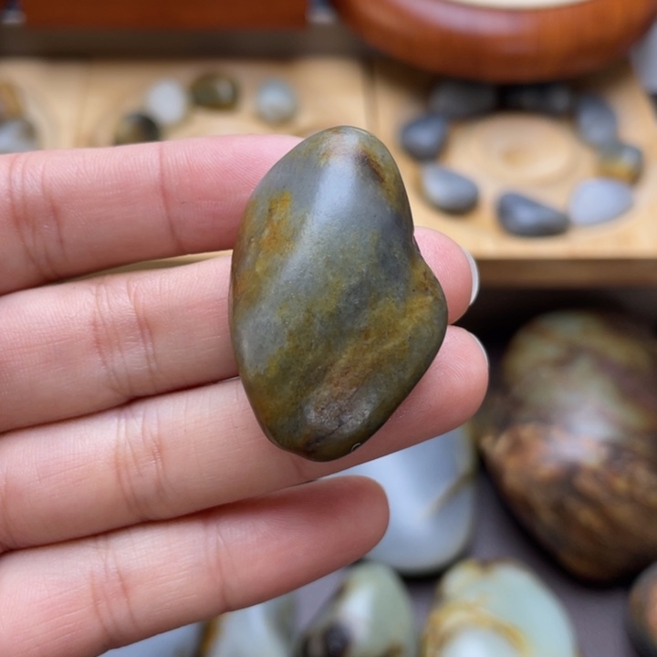 和田玉未镶嵌挂件3