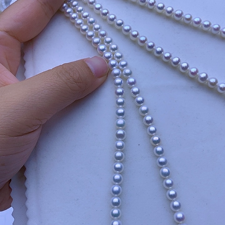 淡水珍珠未镶嵌颈饰好***?