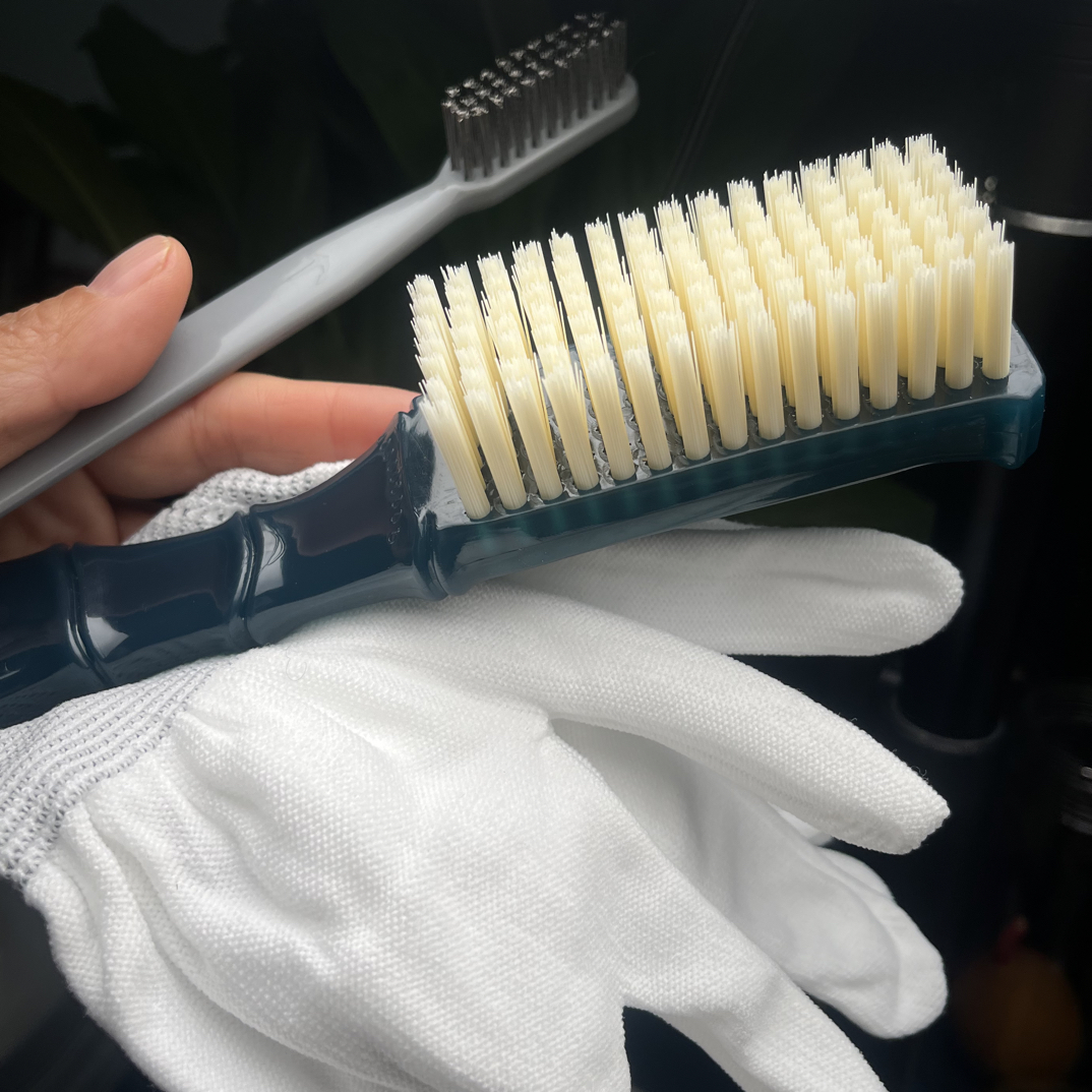 清理抛光去反碱打底护理包浆手套刷子钢丝