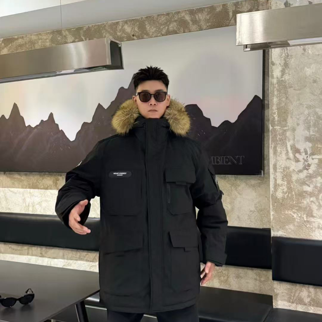 大码男装冬季防寒服厚外套
