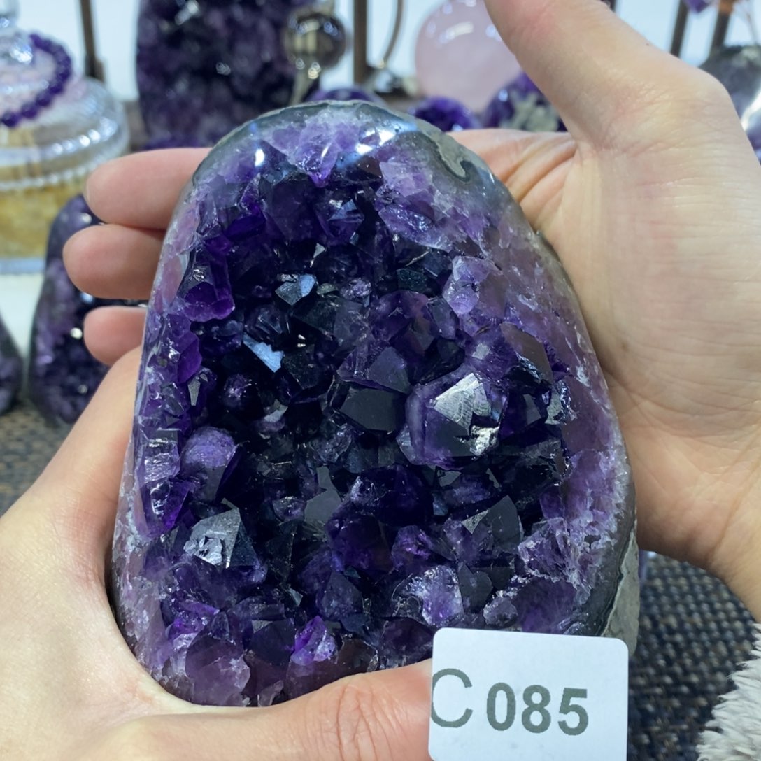 紫晶摆件摆件未镶嵌h*