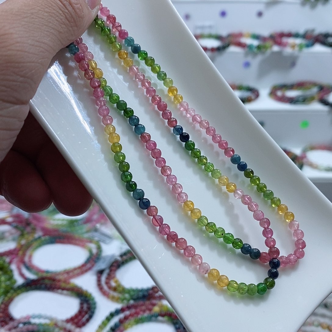 碧玺手链未镶嵌手链