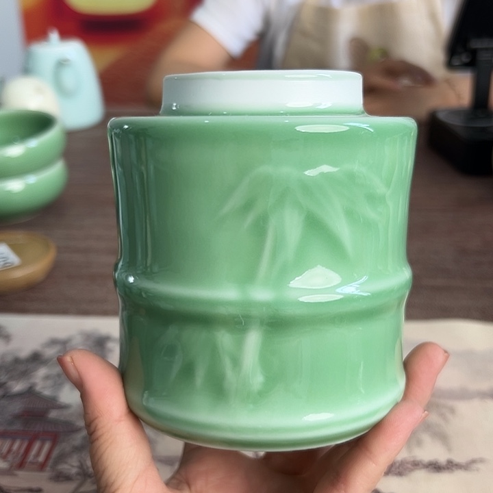 小米茶器龙泉青瓷