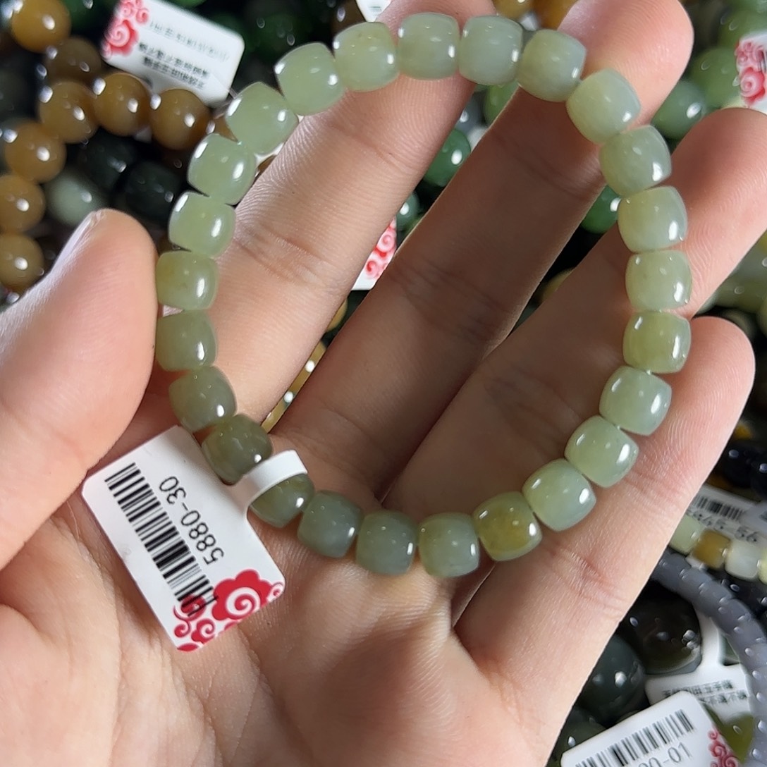 和田玉手链未镶嵌198