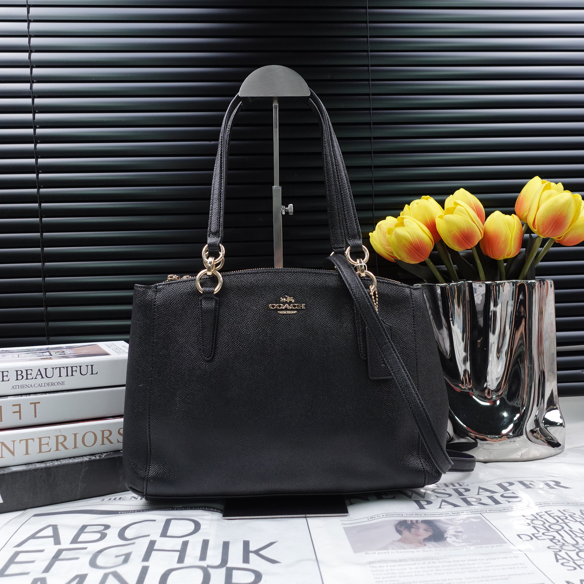 95新 COACH/蔻驰 单肩包/T20296902