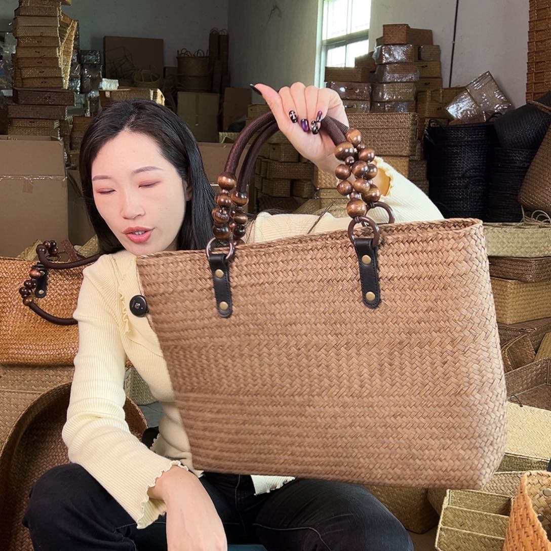 草编包/草编收纳盒微瑕疵