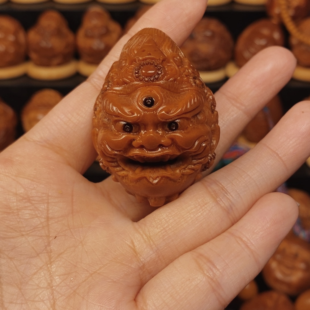 橄榄核手串/手链大黑天单颗00555