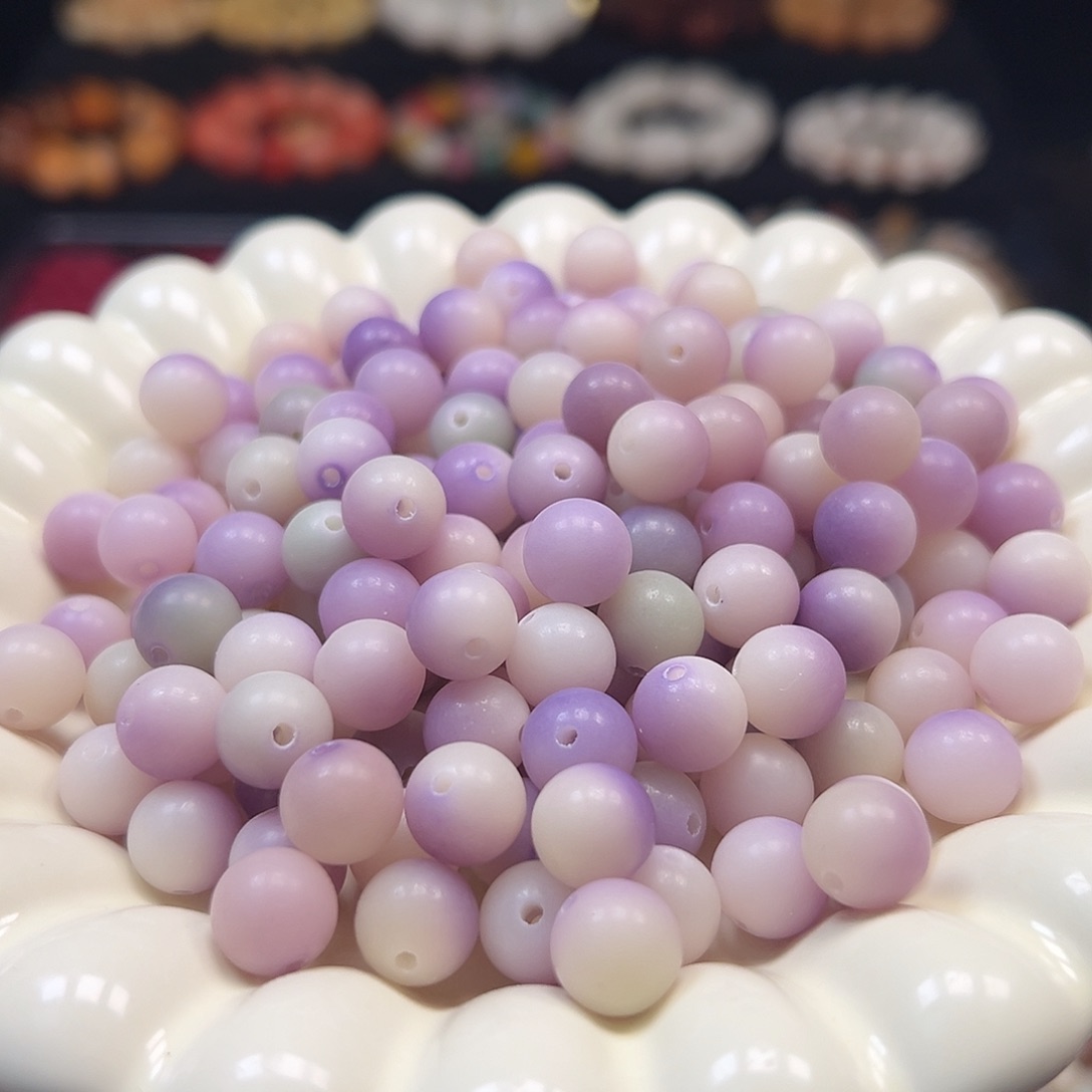 菩提根/象牙果手串卡10紫气东来圆500颗