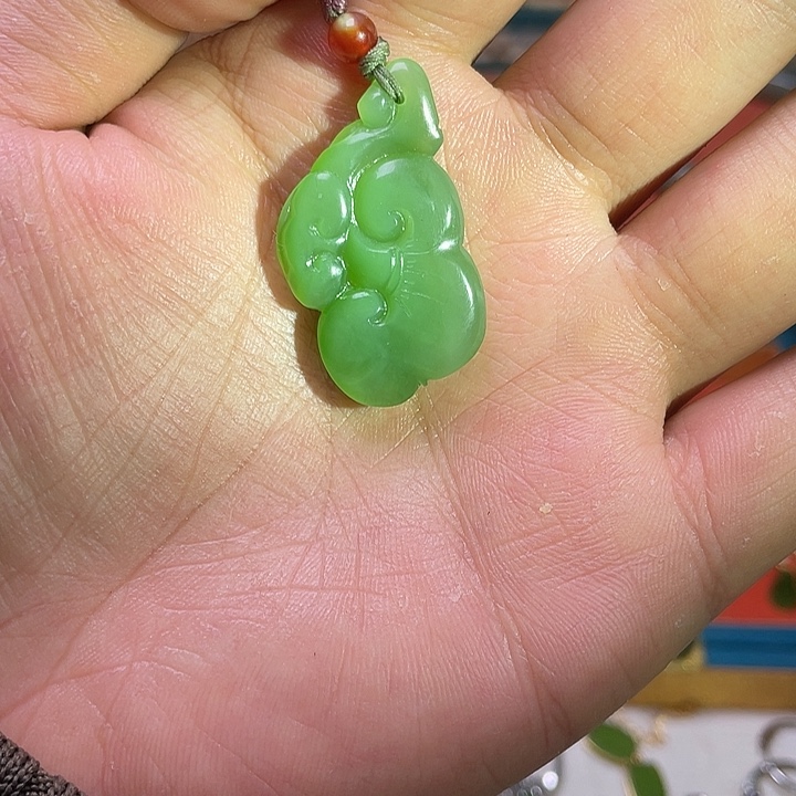 和田玉（碧玉）未镶嵌颈饰
