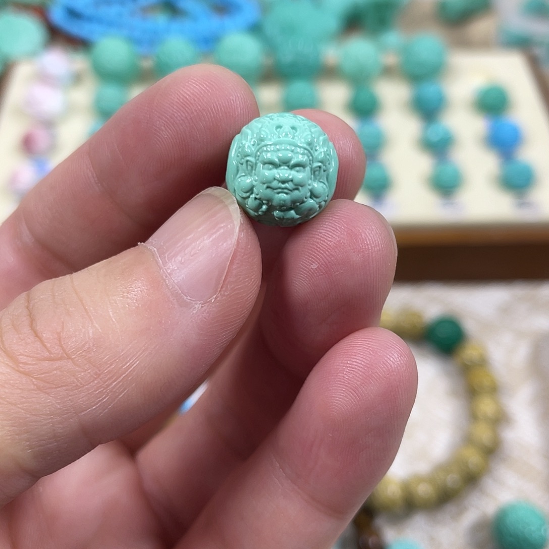 手工雕刻配饰配珠尺寸12.8