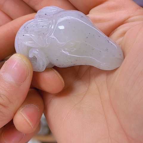 和田玉（白玉）挂件未镶嵌