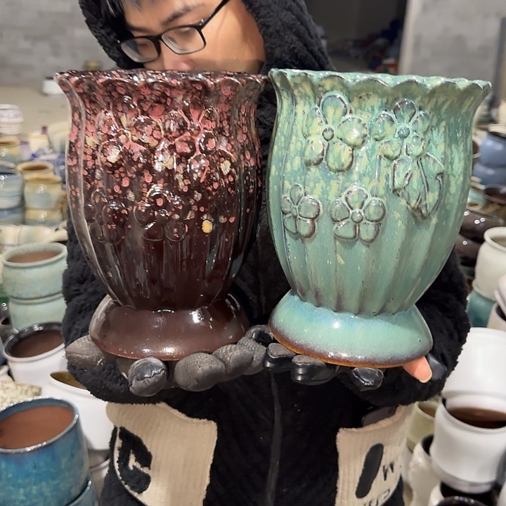 高度24口19啦啦花盆