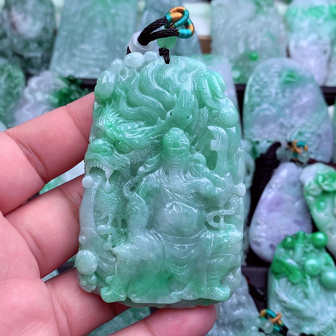 翡翠吊坠(不含链)未镶嵌