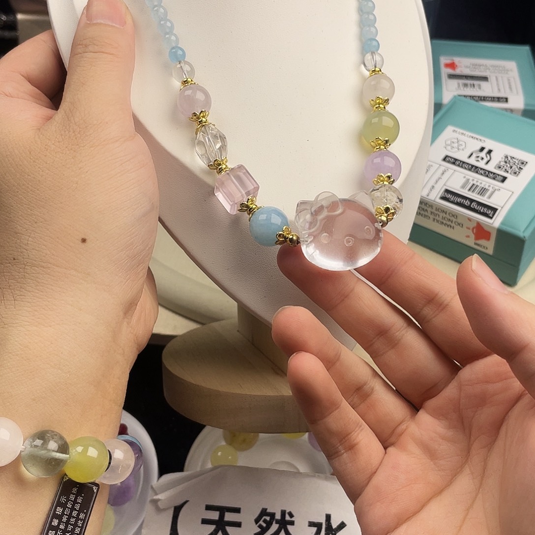 银S925镶嵌手链水晶