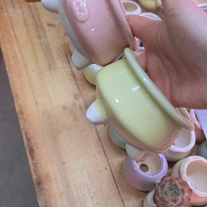 陶瓷花盆当场凑满12包邮