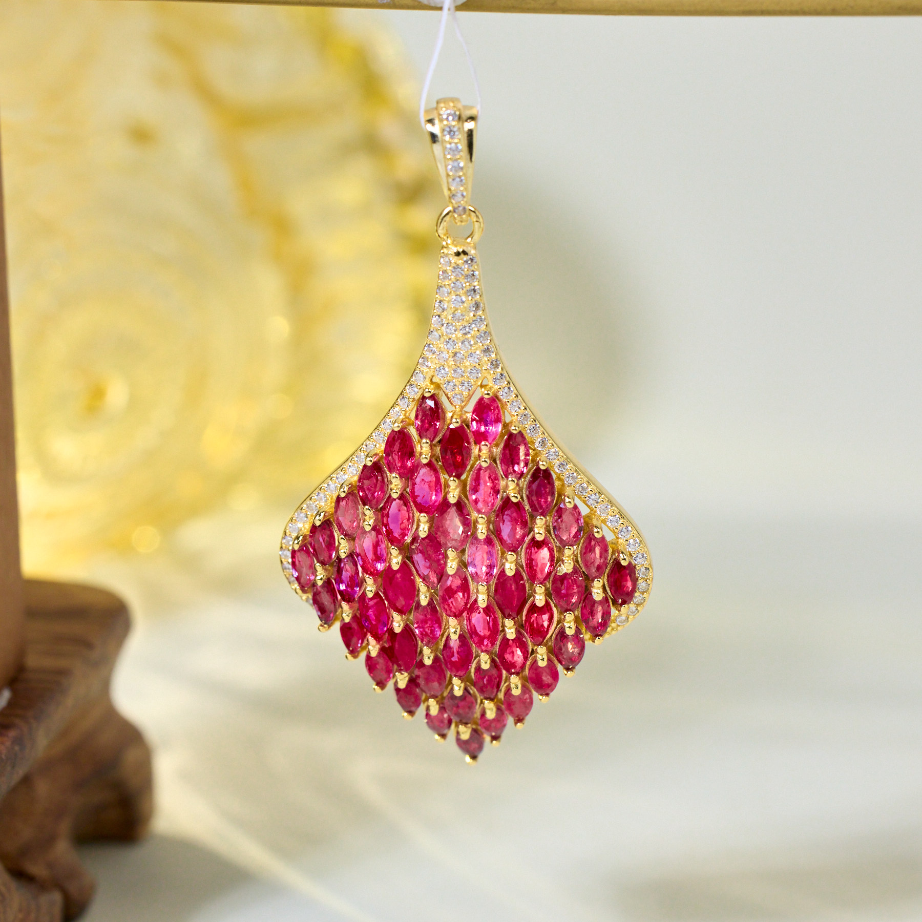 【歪歪】红宝石吊坠（多样性发一）XB-J2244