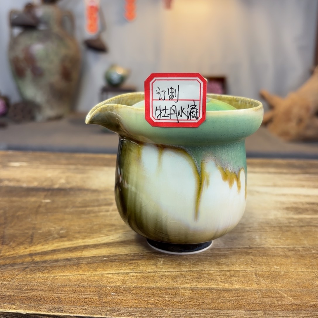 景德镇纯手工制作陶瓷简*