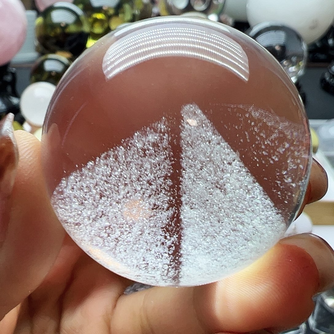 水晶未镶嵌珠宝半成品B381水晶