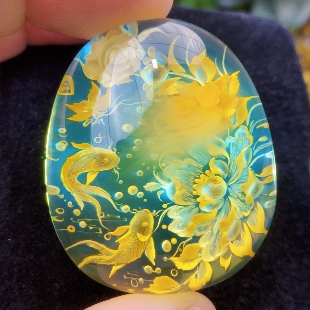 【闪购商品】金珀吊坠(不含链)未镶嵌