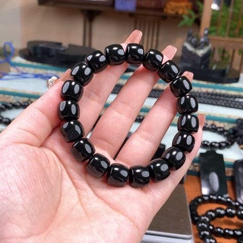 和田玉手链未镶嵌坐**涛