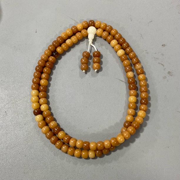 P686风化陈籽菩提卡1.0老型多圈手串（底色多样 发其一）