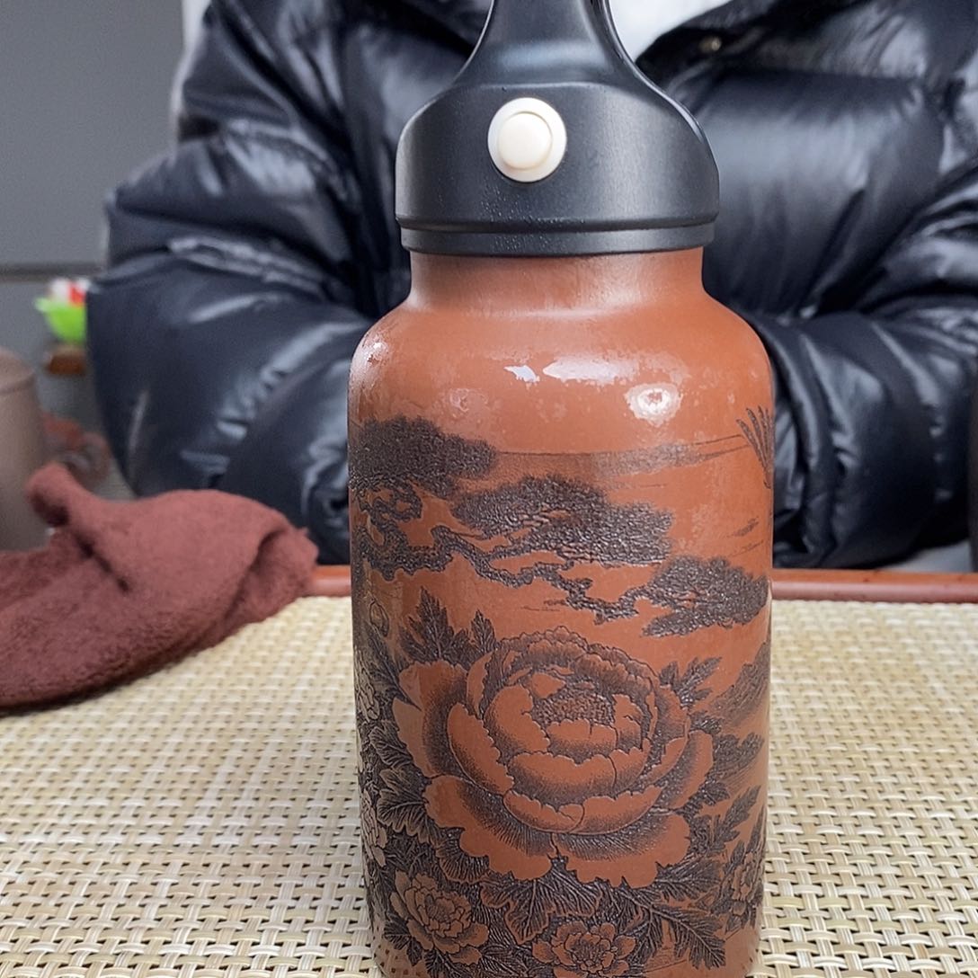 紫砂茶杯宜兴紫砂保温杯