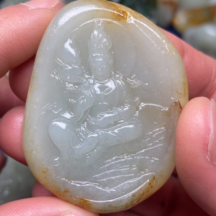 颈饰未镶嵌和田玉