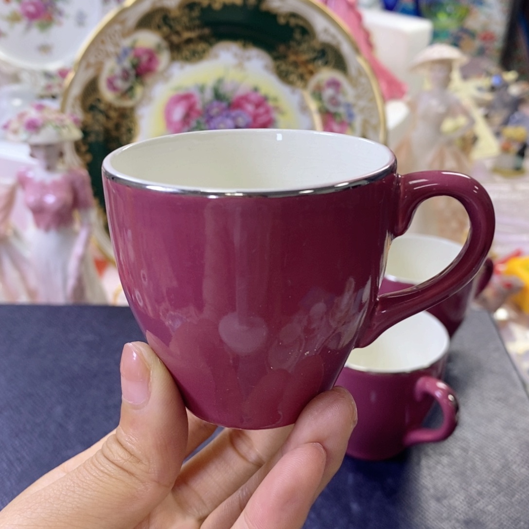 瓷器欧瓷咖啡杯水晶杯