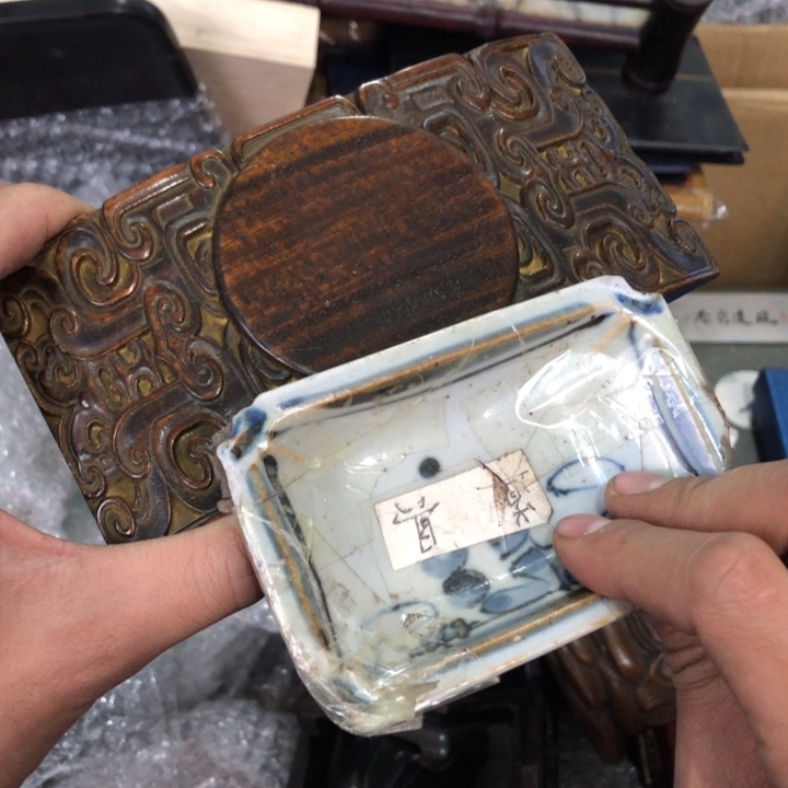 陶瓷孤品单件车里拍