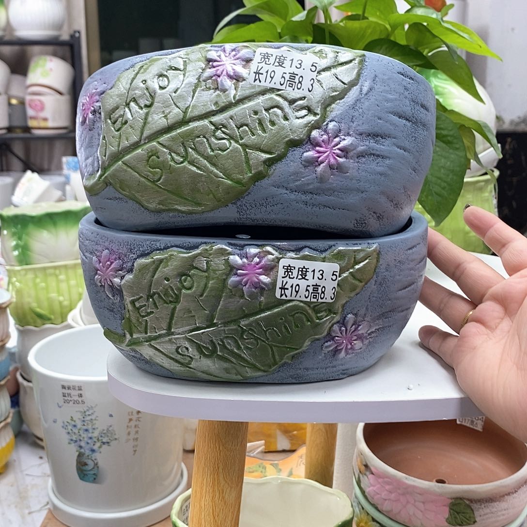 陶瓷@陶瓷花盆@@5566