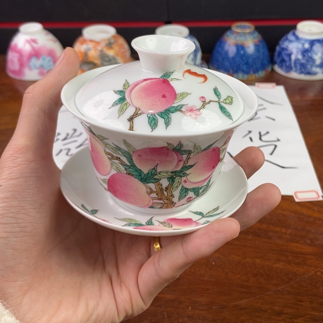 杯景德镇手绘陶瓷艺术
