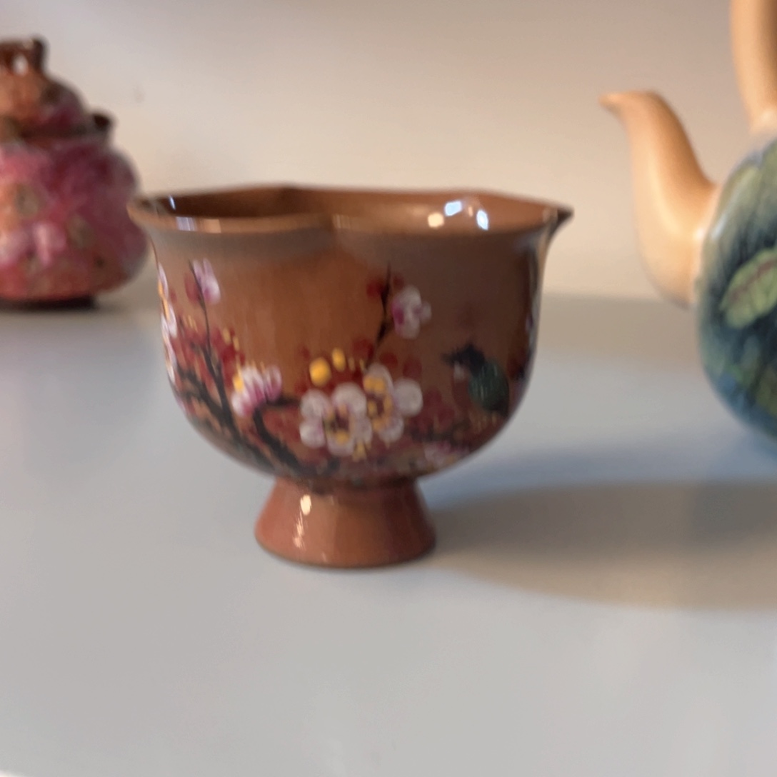 瓷片纯手工柴烧制作工艺