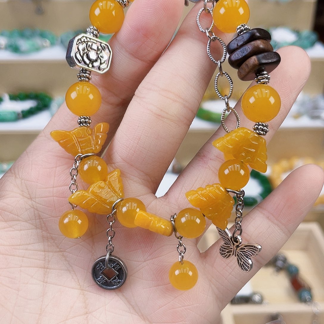 未镶嵌手链翡翠手链