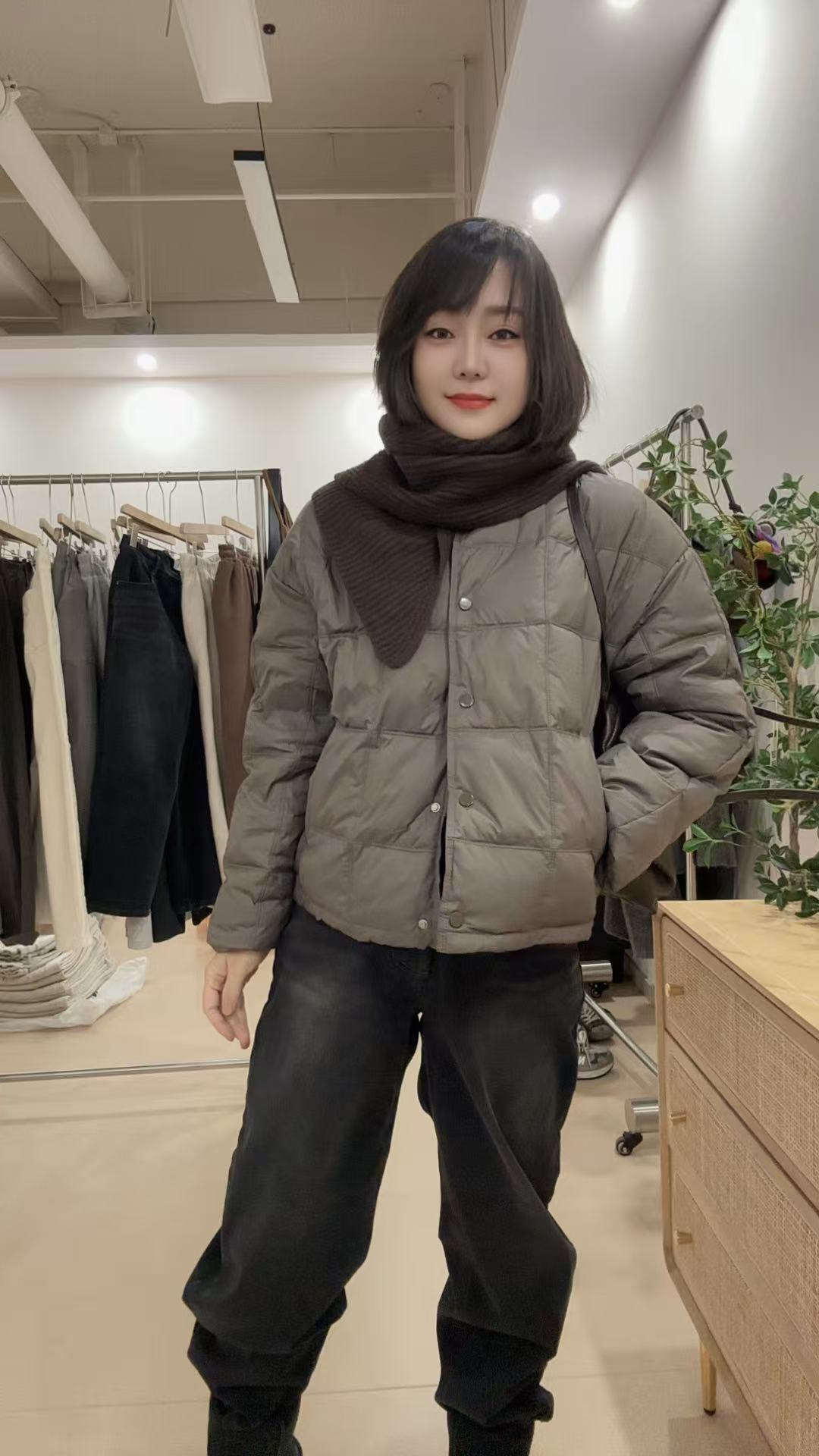 东大门正品两色羽绒服（不支持退换）