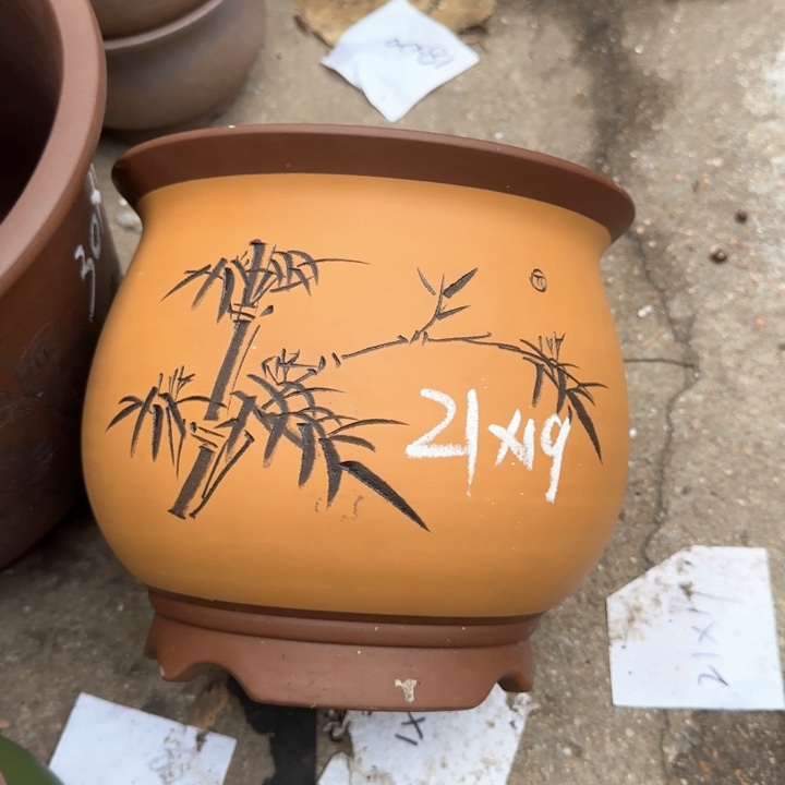 紫砂花盆特价清仓