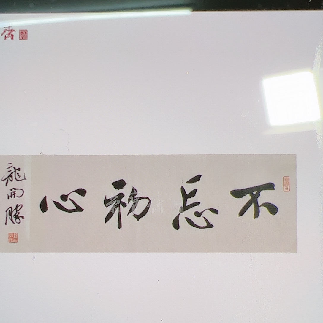 书法（w5323）不忘初心 书画3