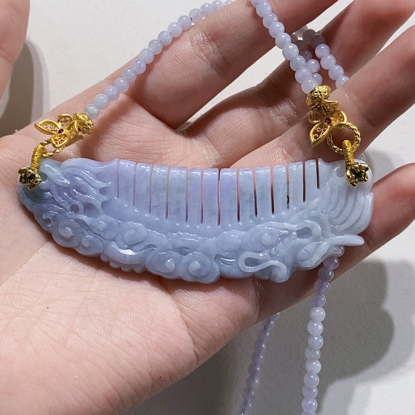【闪购商品】翡翠未镶嵌颈饰
