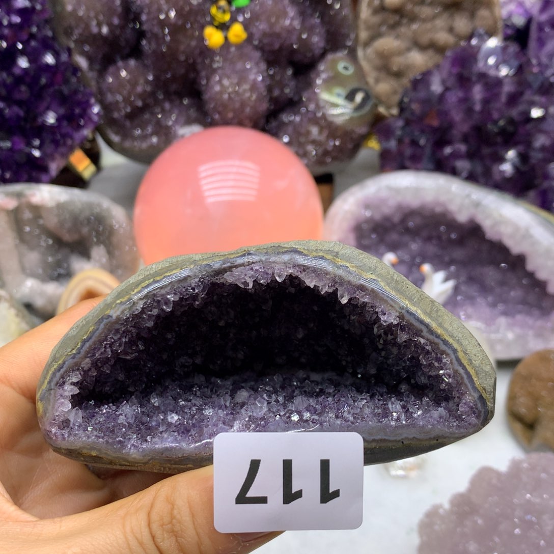 紫晶大型摆件（非配饰）未镶嵌