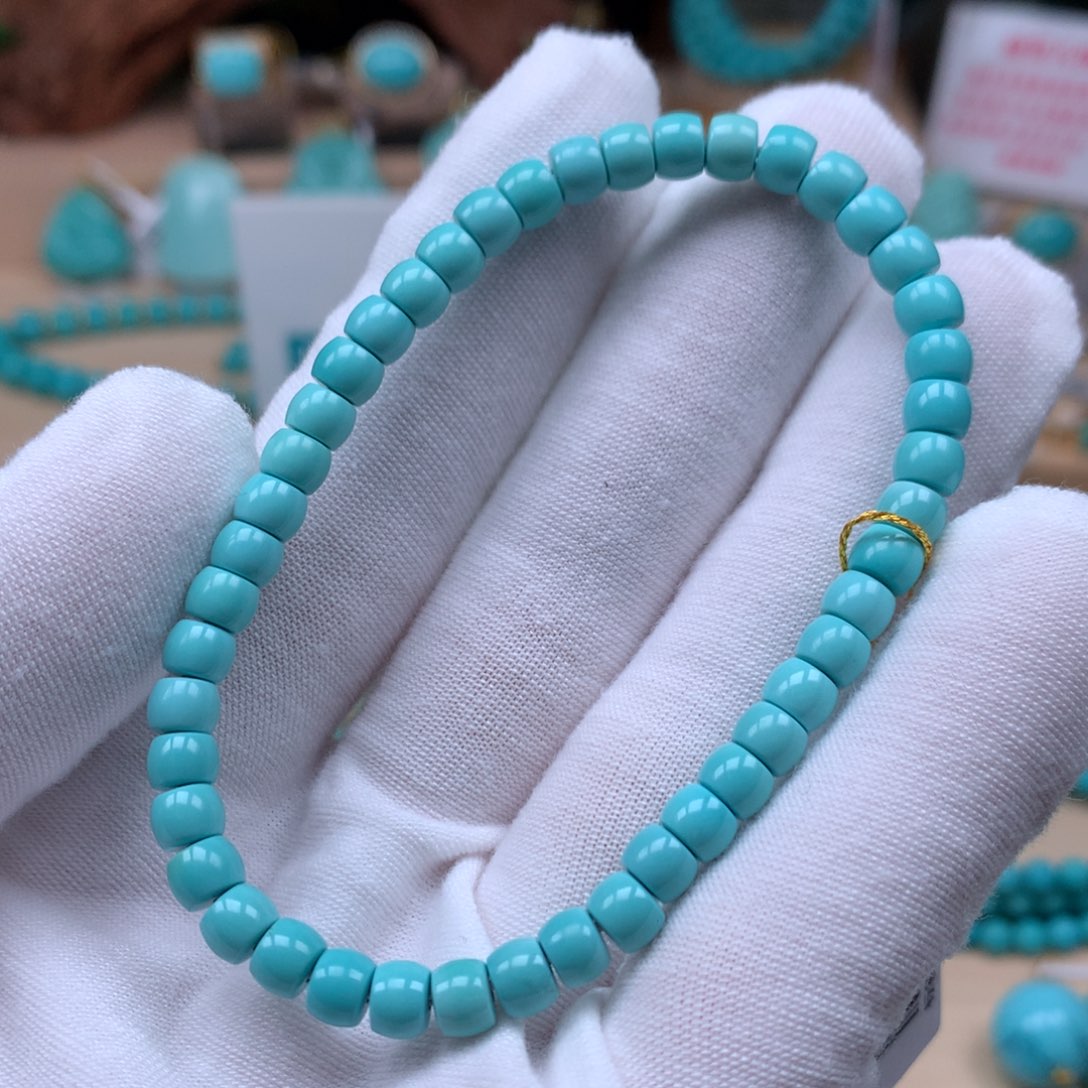 绿松石精品配饰未镶嵌