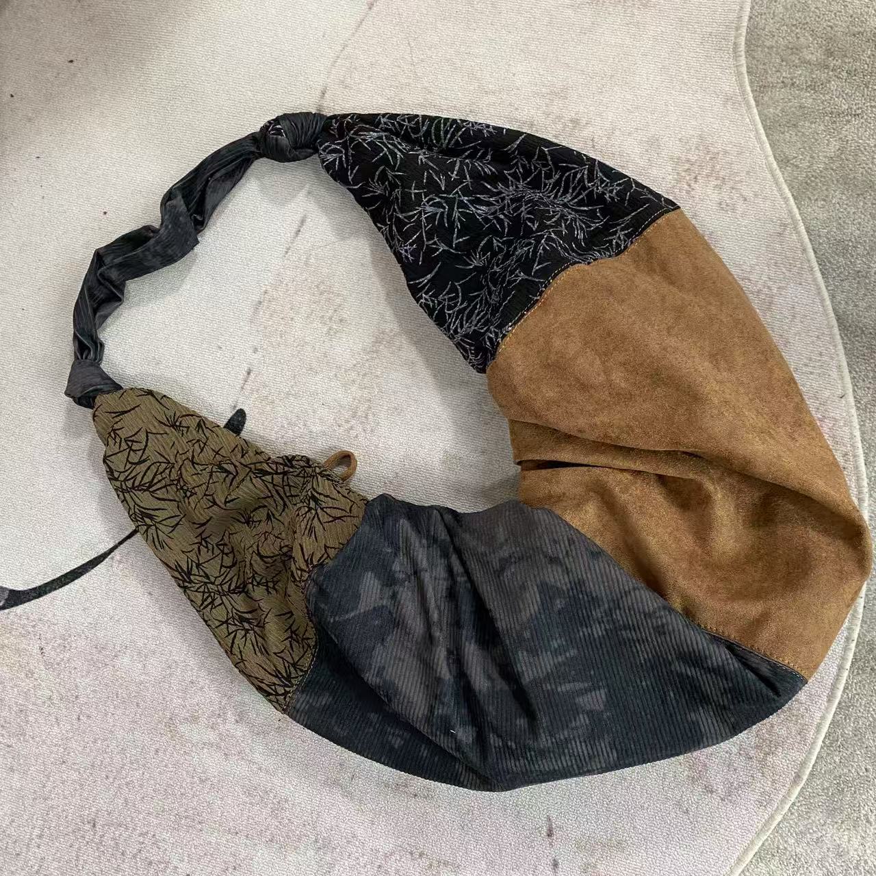 infobyfive2025春季新款花色包包手提包斜挎包2EC1601