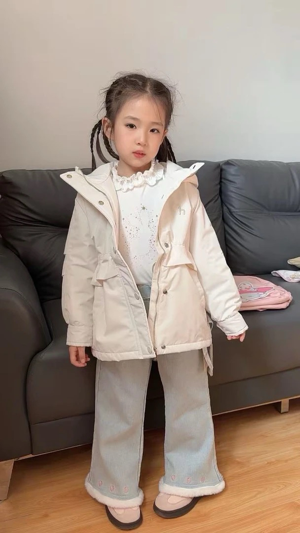 【雪国绘卷】H24097儿童男童女童秋冬时尚冲锋衣