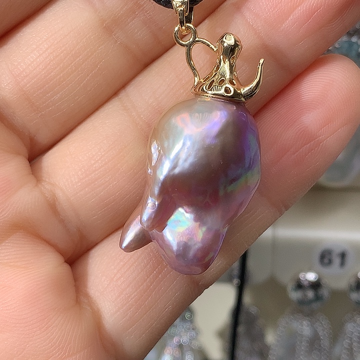 未镶嵌颈饰淡水珍珠