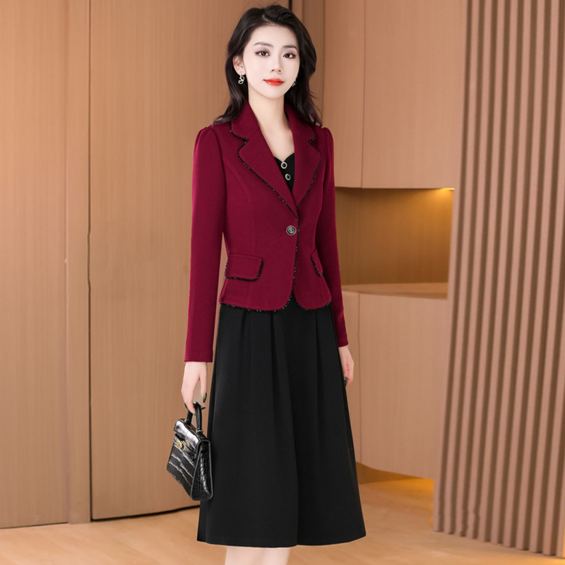 喜婆婆婚宴装2025新款春秋妈妈礼服高级喜婆婆妈妈装2025新款爆款