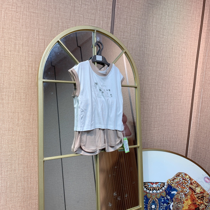 AU263   宝宝背心短裤套装  夏款